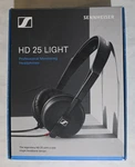 Sennheiser HD-25 Light Over Ear Headpohones Guitar Monitor Dj Black 508664. Fixed Price $89.99.
