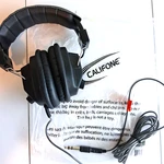 Black Headphones Noise Reducing Volume Control Califone 10FT Cord 21 Pack. Fixed Price $180.00.